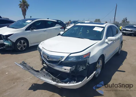 2012 Acura Tl 3.5 из США, поврежденный, VIN 19UUA8F52CA003501